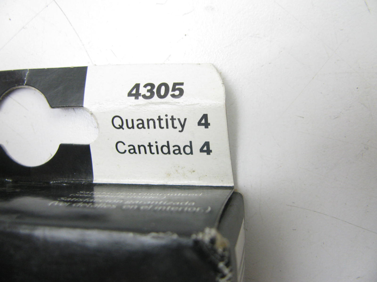 (4) Bosch 4305 Platinum +2 Spark Plug