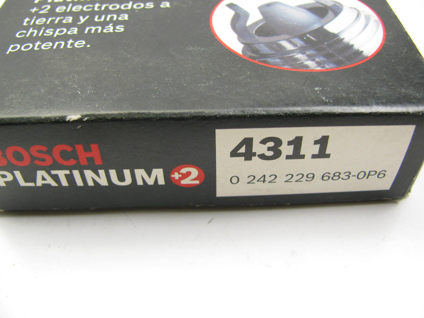 (4) Bosch 4311 Platinum +2 Ignition Spark Plugs