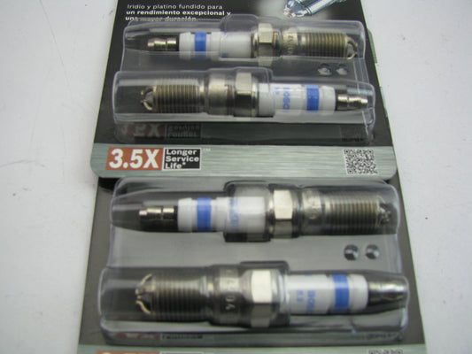(4) Bosch 4504 Ignition Spark Plugs - Platnium IR Fusion