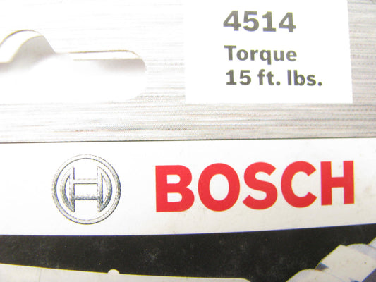 (4) Bosch 4514 Platinum IR Fusion Ignition Spark Plug
