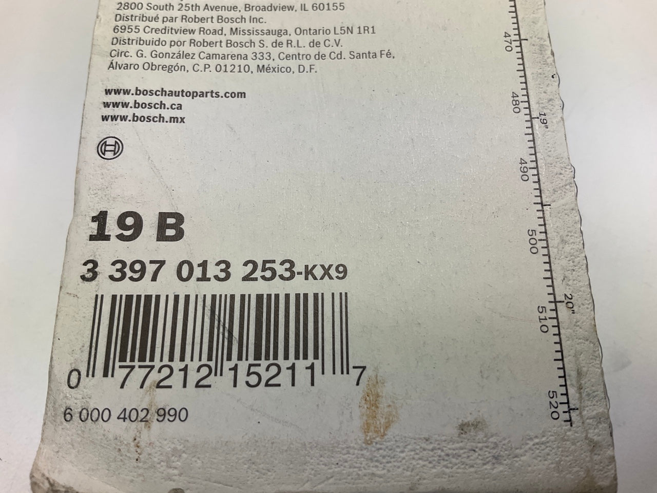 BOSCH 4839 Evolution Beam Wiper Blade - 20''
