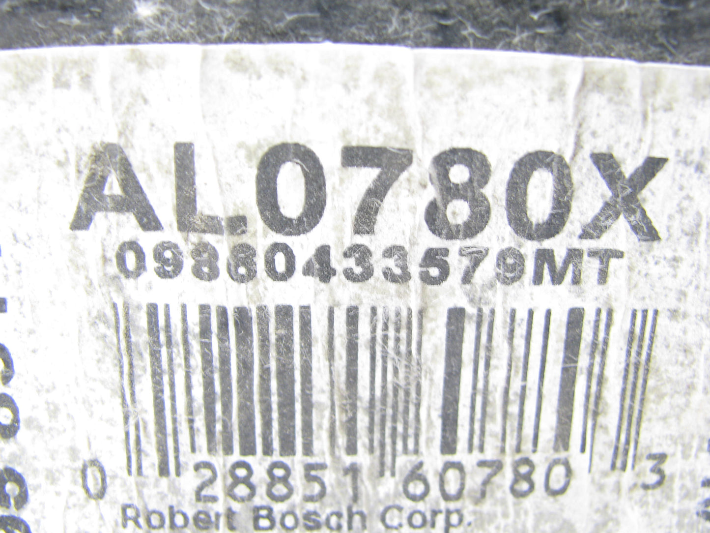 REMAN. Bosch AL0780X Alternator