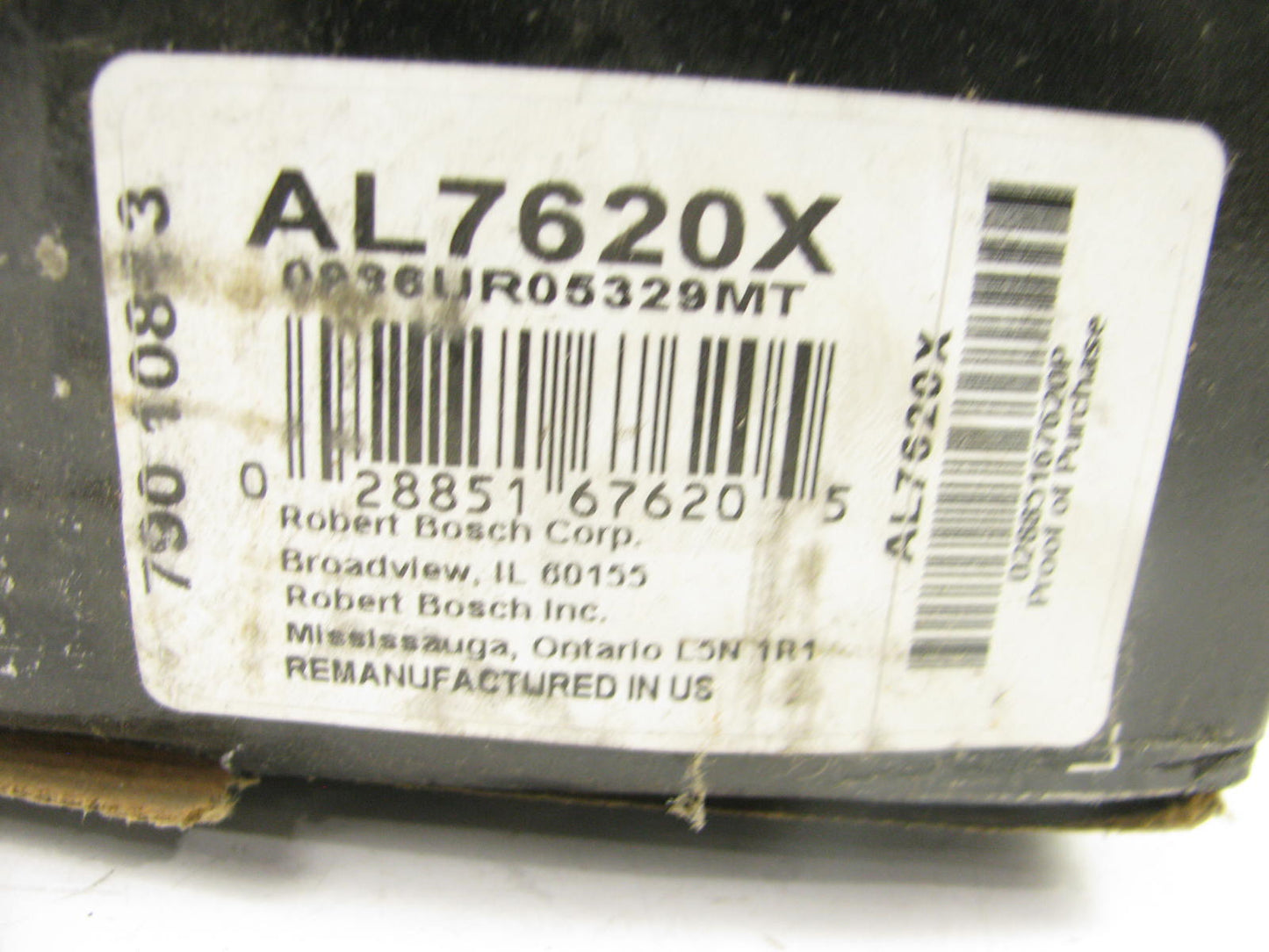 REMAN. Bosch AL7620X Alternator - 2005-2006 Ford Focus 2.0L-L4