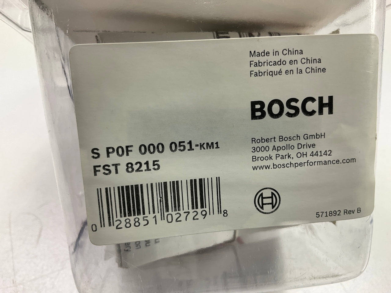 Bosch FST8215 Gauges Style Line 2 Electrical Voltmeter Gauge (Black Face)