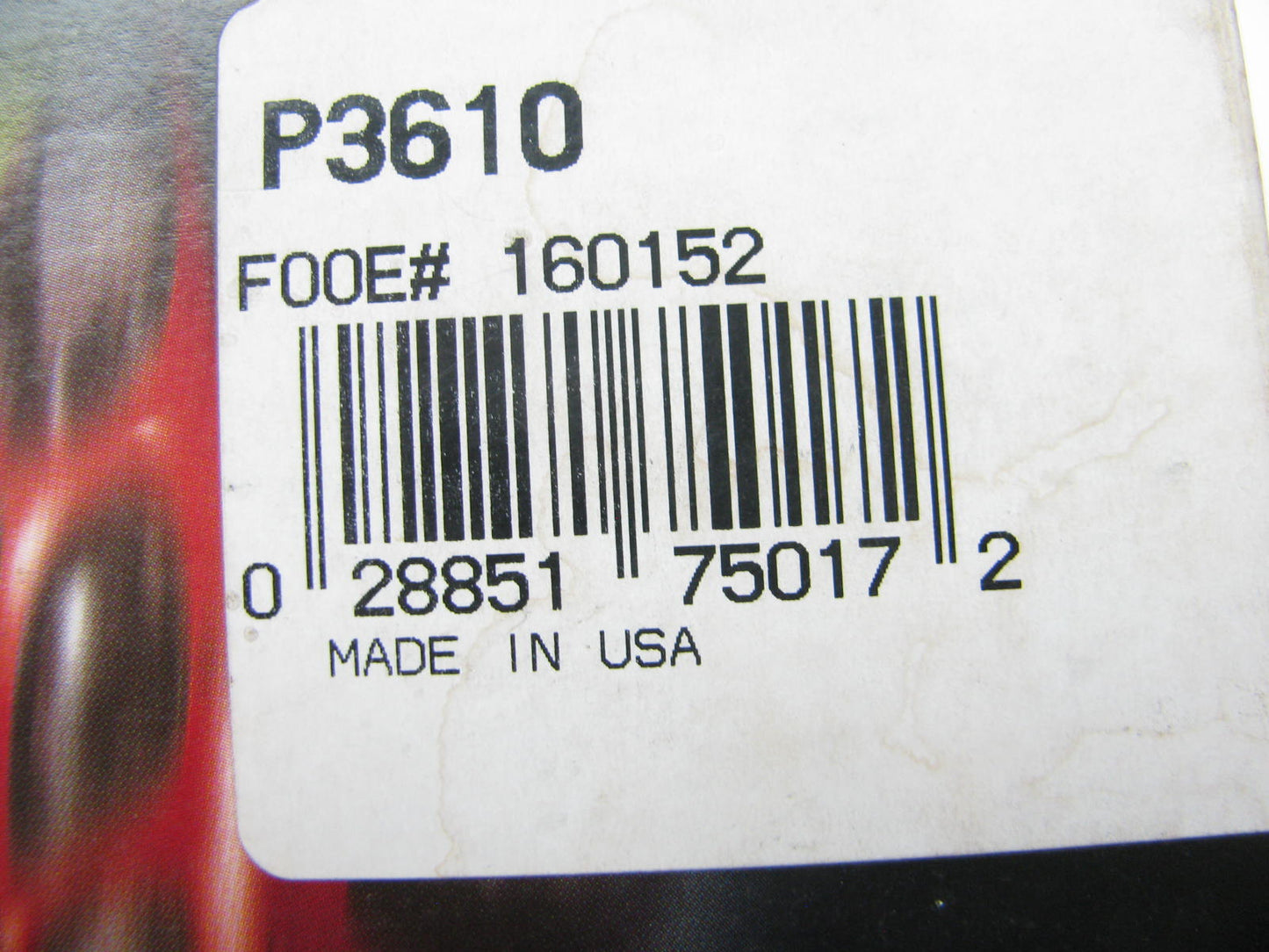 Bosch P3610 Cabin Air Filter Replaces C14860 24771 453-6051 CF8046A AFC1002
