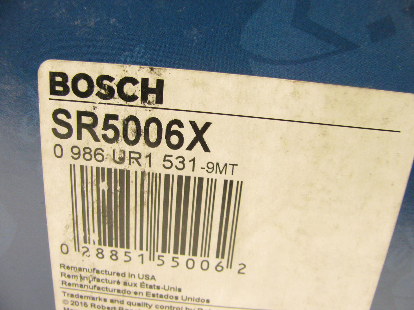 REMAN. Bosch SR5006X Starter For CAT R70 R80 V60F V80F 128000-9610 128000-4084