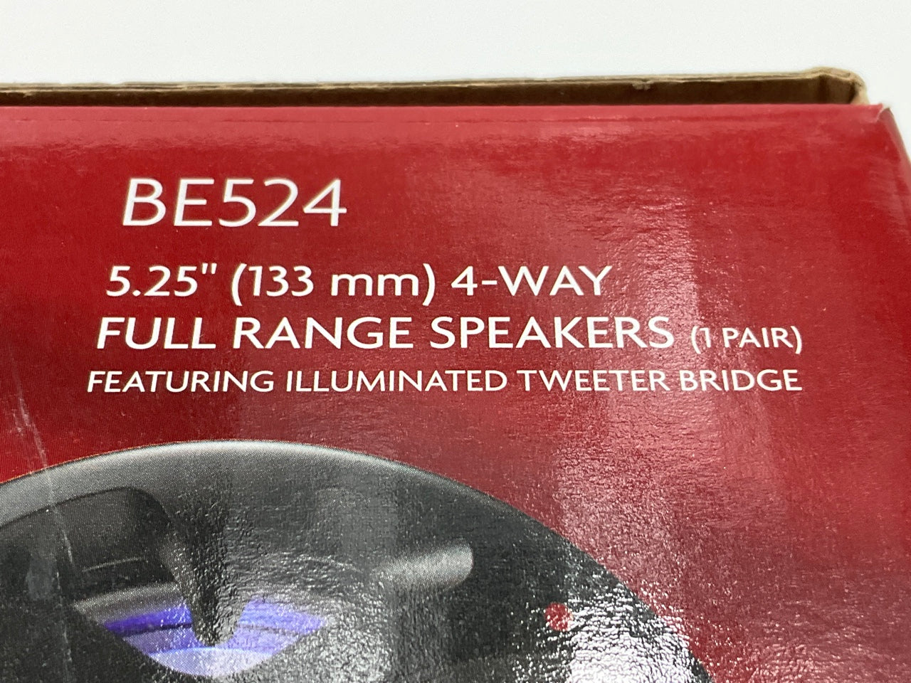 BOSS BE524 Rage 5.25'' 4-Way 225W Full Range Speakers, Pair