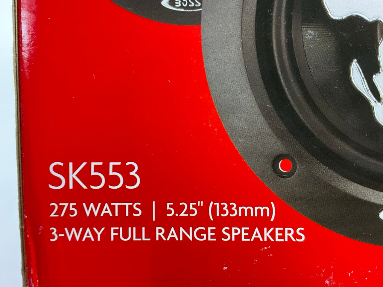 Boss Audio PHANTOM SKULL SK553 275 Watt 3-way Speaker 5.25'' (133mm)