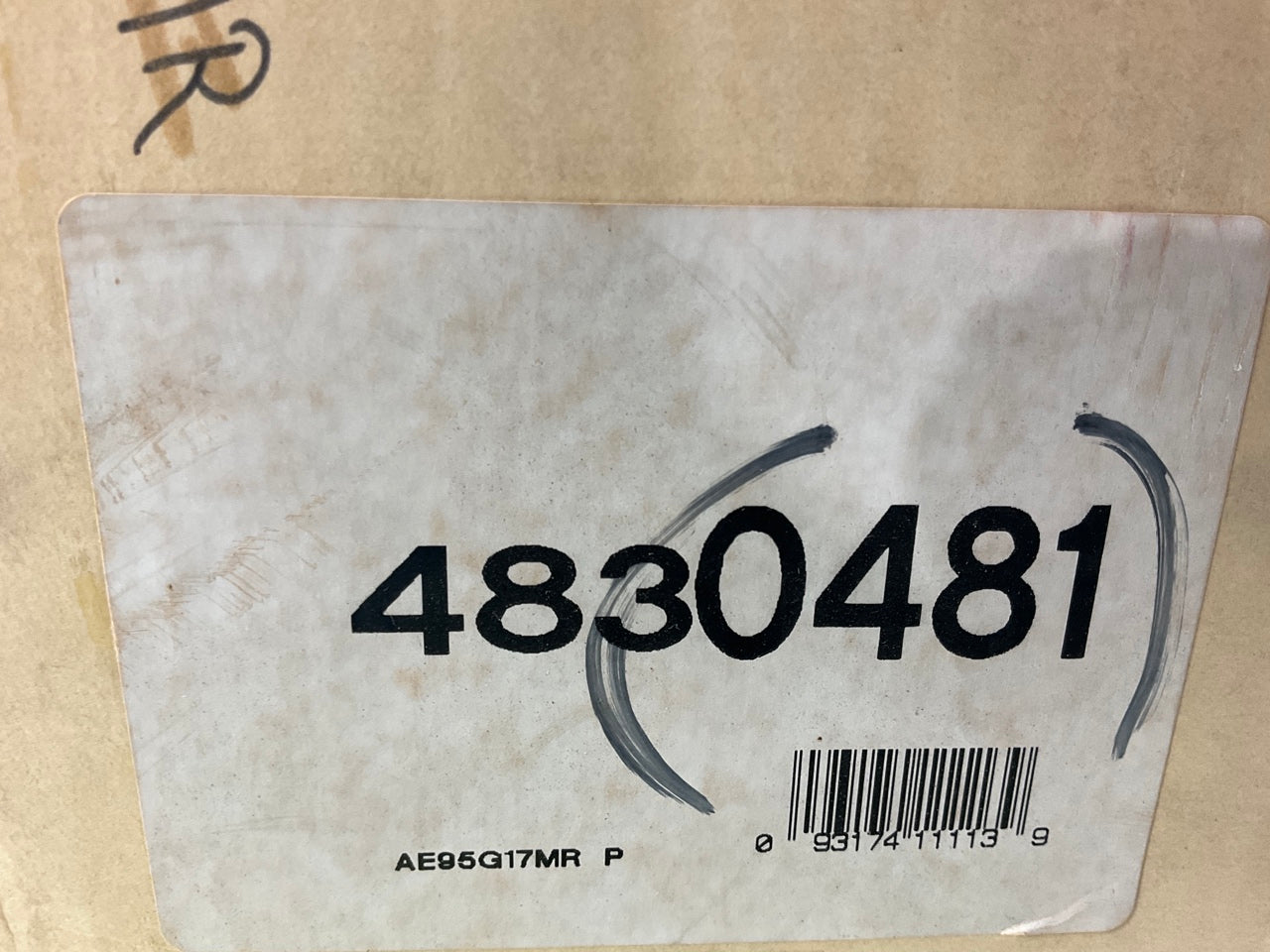 RELINED Brake-pro 4830481 Rear Brake Shoes