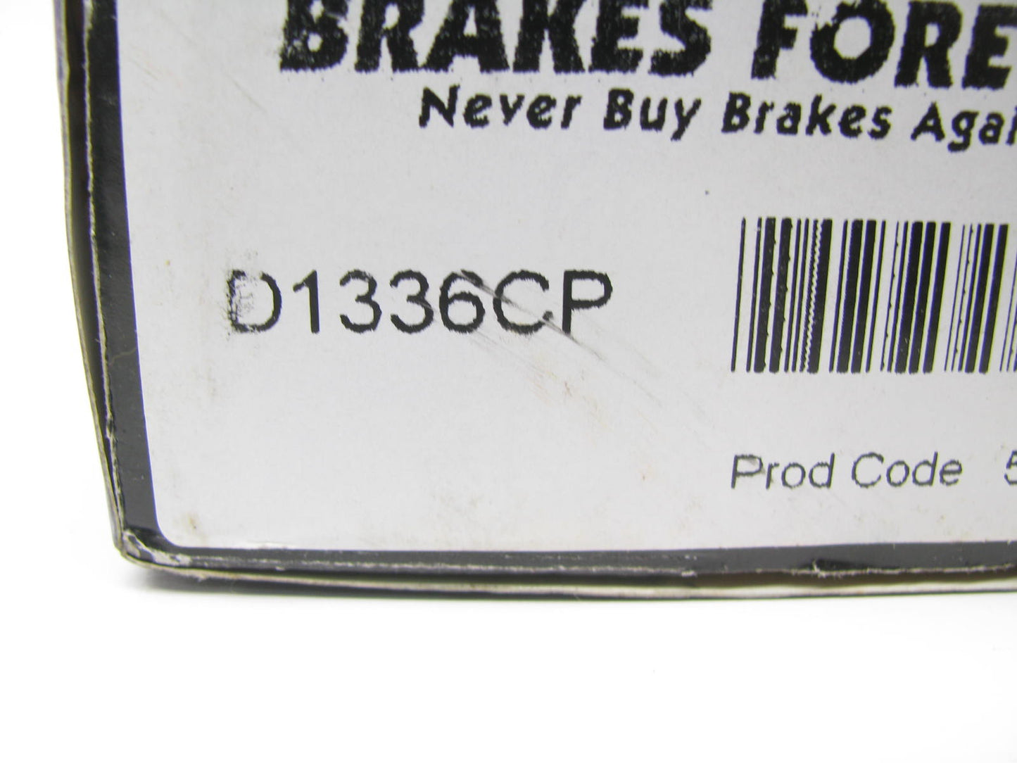 Brakes Forever D1336CP Premium Ceramic Disc Brake Pad Set, Rear