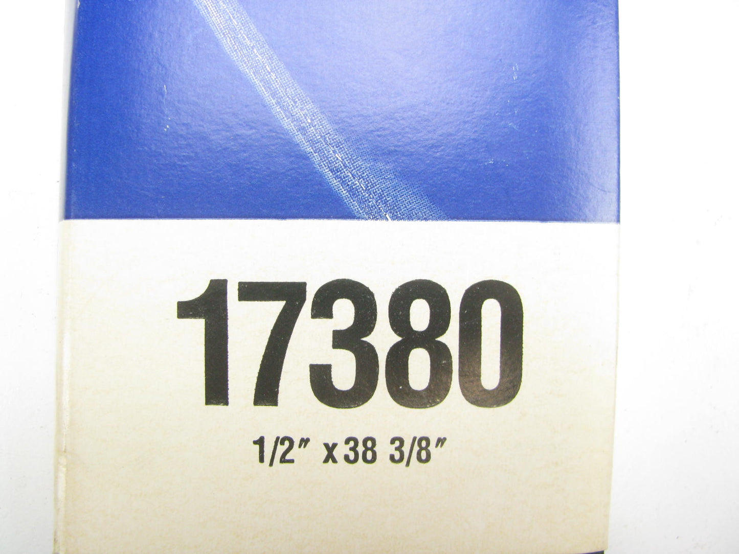 Bravo 17380 Accessory Drive Belt - 0.53'' X 38.00'' - 36 Degree
