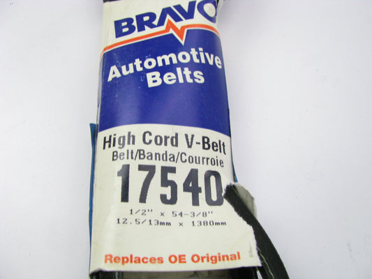 Bravo 17540 Accessory Drive Belt - 0.53'' X 54.0'' - 36 Degree