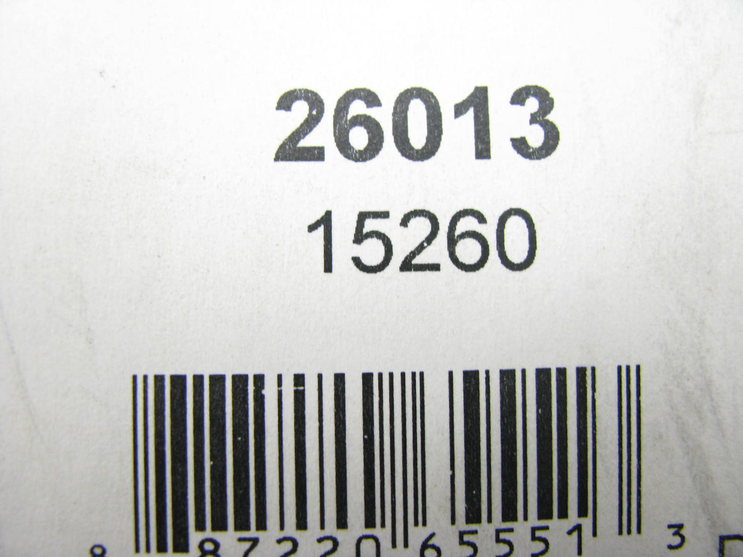 Bravo 26013 Accessory Drive Belt - 0.44'' X 26.00'' - 36 Degree