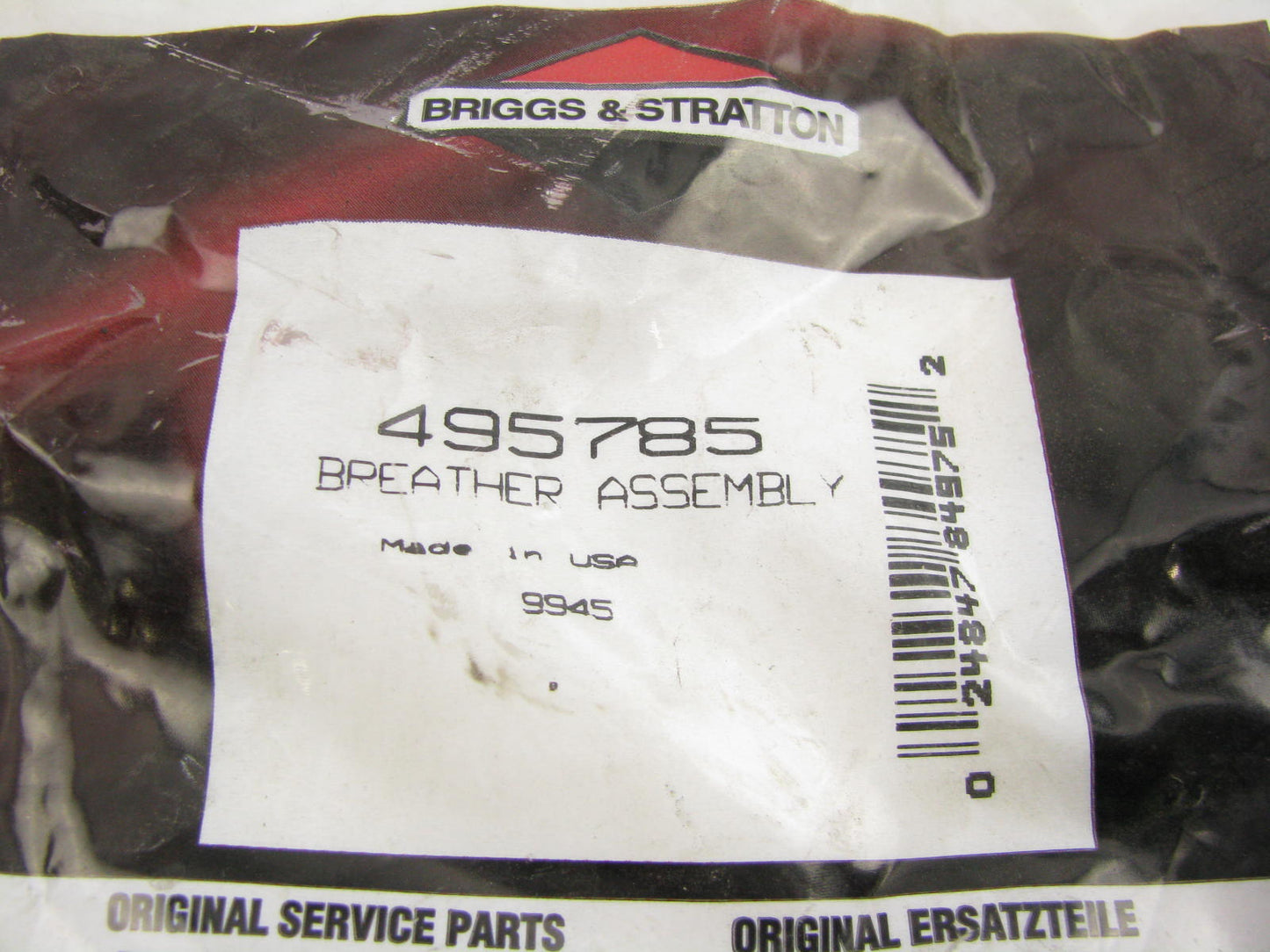 Briggs & Stratton 495785 Air Breather - 699640, 495785, 298383