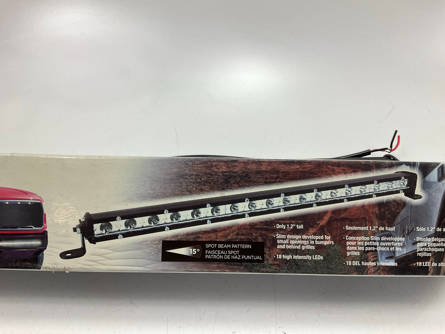 Briteled 71018 Slim, Low Profile 20'' LED Light Bar 18 X 3W High Power LEDS