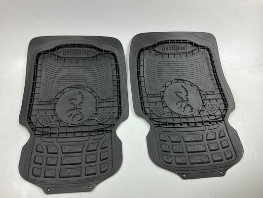Browning C000001790199 PINK Universal Truck SUV Rubber Front Floor Mats 31''x20''