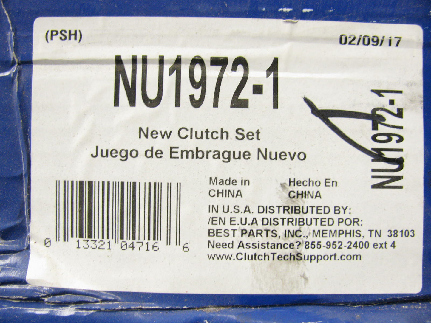 Duralast Brute Power NU1972-1 Clutch Kit 12''