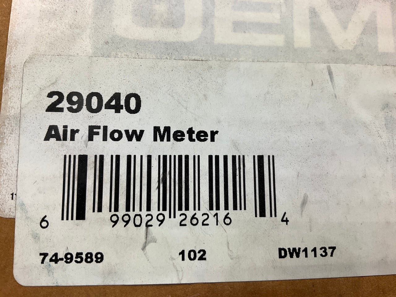 REMAN. BSE 29040 MAF Mass Air Flow Sensor