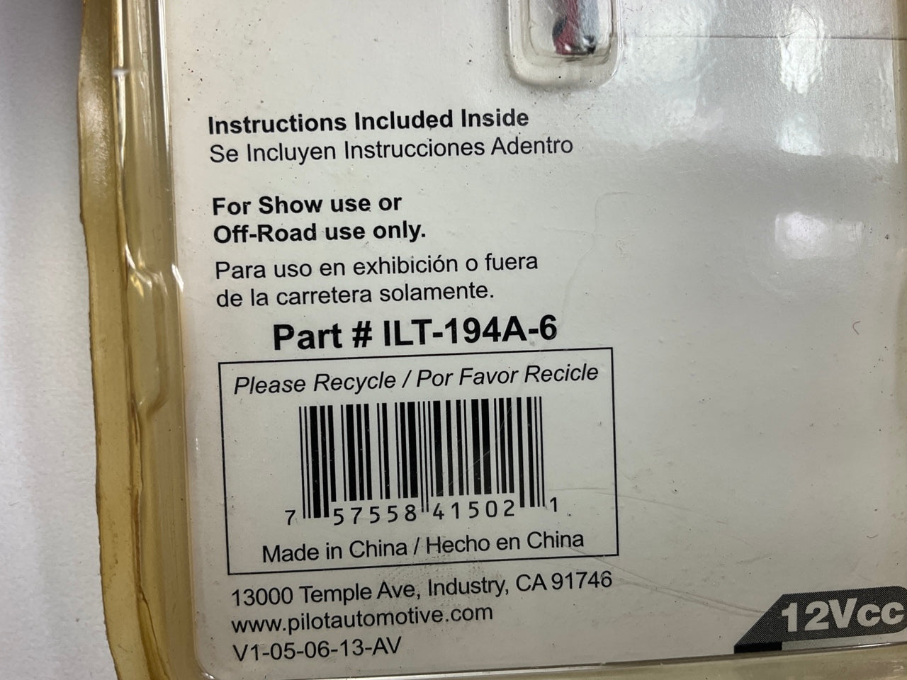 Bully ILT-194A-6 Interior Dome Light 5050 SMD LED Bulb - 50,000 Hours