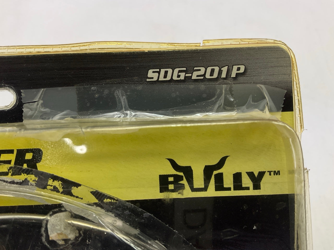 Bully SDG201 Polished Stainless Steel Fuel Filler Door Cover - Stick-On