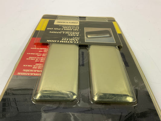 Set Of 2 Bully SDH-101C CHROME Plated Stainless Steel Exterior Door Handle Cover