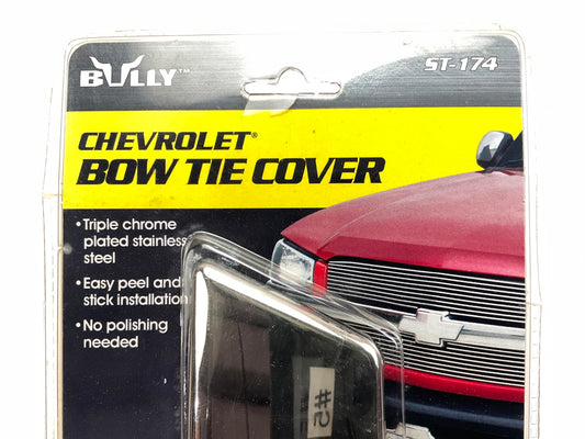 Bully ST174 Stainless Steel Chevrolet Bow Tie Emblem - 2003-2006 Chevy Silverado