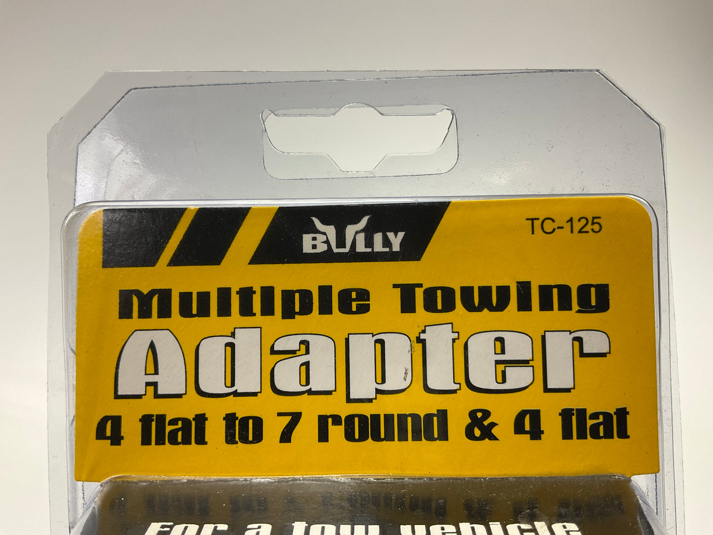 Bully TC125 Multiple Trailer Towing Adapter Connector 4-flat To 7 Round & 4-flat