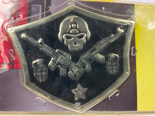 Bully TT-142 Stick-On Stainless Steel Strike Force Emblem