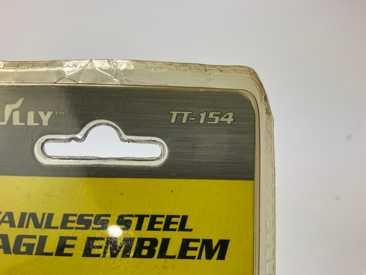 Pilot TT-154 Eagle Stainless Steel Decal Emblem Sticker - Laser Etched USA Flag