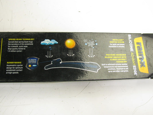 1993-2000 Lexus SC300 SC400 Rain-X Silicone AdvantEdge Wiper Blades 21'' 20'' SET