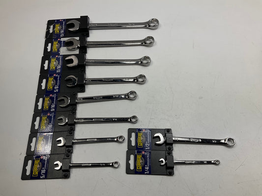 Gearhead 12-Point Combination SAE Wrench 10-Piece Set: 1/4'' - 13/16''