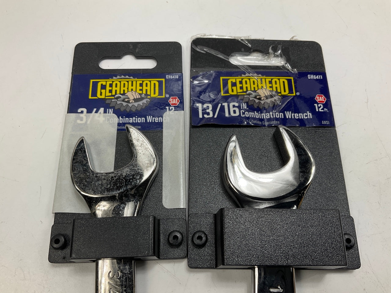 Gearhead 12-Point Combination SAE Wrench 10-Piece Set: 1/4'' - 13/16''