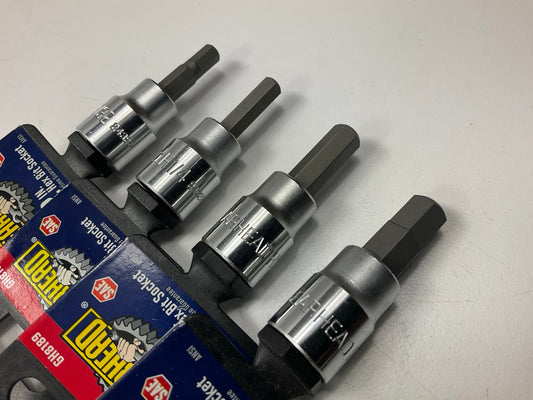 Gearhead 3/8'' Drive SAE Hex Bit Sockets: 7/32'', 1/4'', 5/16'', 3/8''