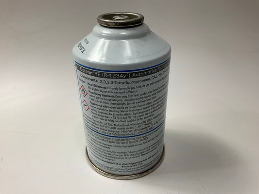 NEW Chemours Opteon YF, R-1234yf A/C Refrigerant 12 Oz Can + Pierce Top Can Tap