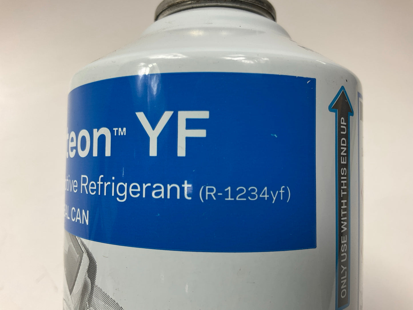 NEW Chemours Opteon YF, R-1234yf A/C Refrigerant 12 Oz Can + Pierce Top Can Tap