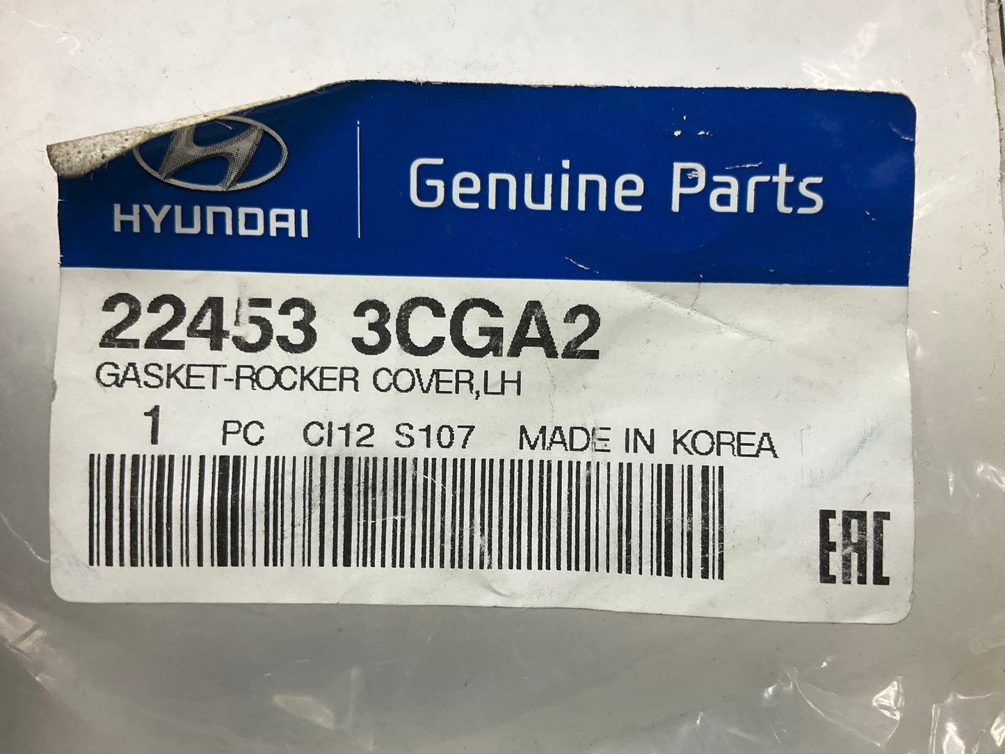 NEW OEM Left & Right Valve Cover Gasket (Set) For 11-18 Hyundai 3.3L 3.8L V6