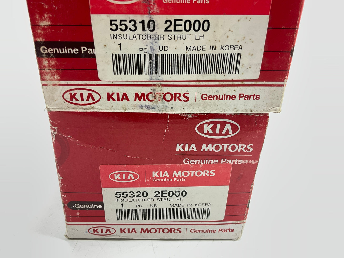 NEW Rear Strut Mount Set, Left & Right OEM For 2005-2010 Kia Sportage 553102E000