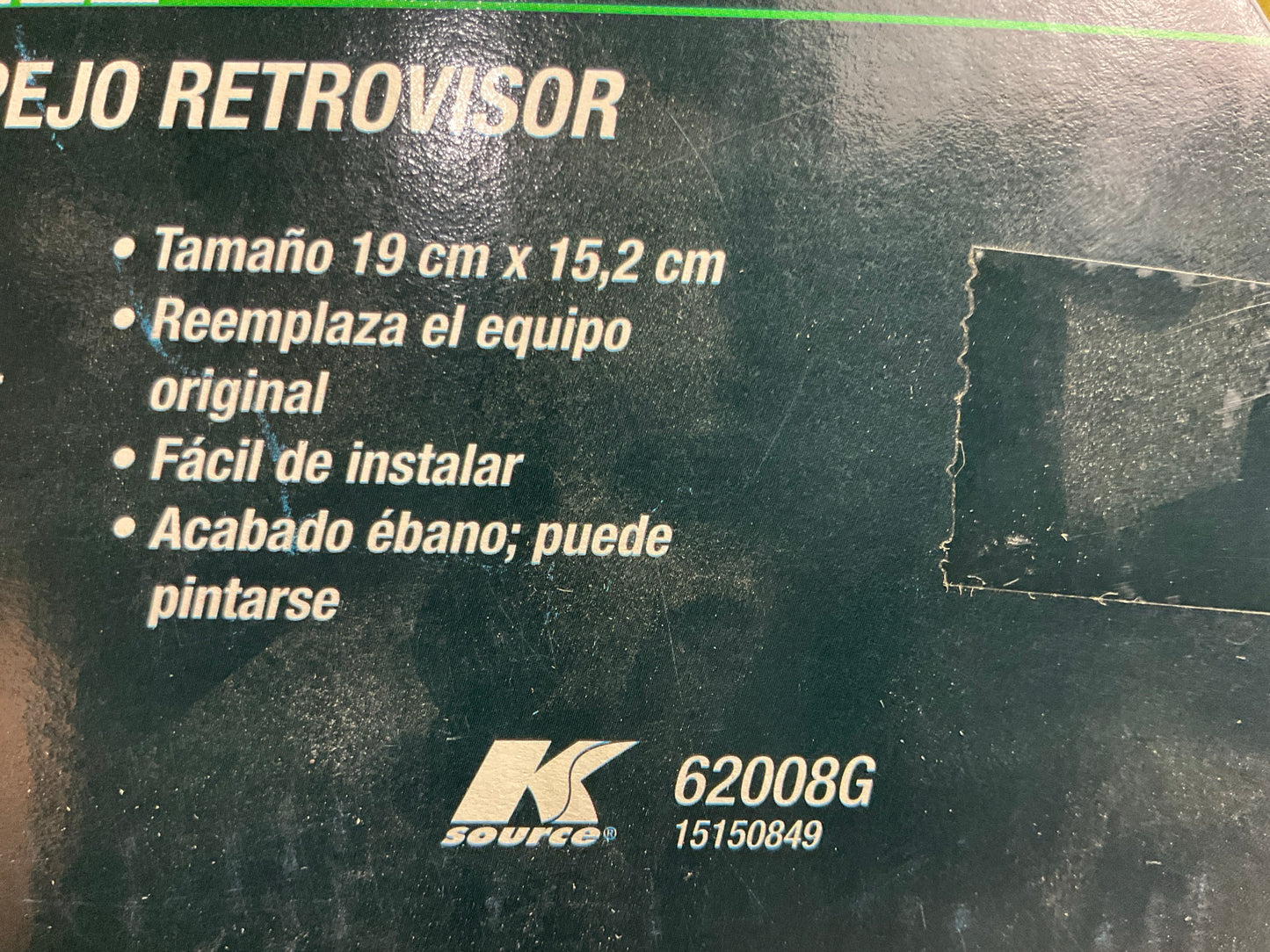 K Source 62007G Right & Left Side View Mirrors SET - Manual, Foldable