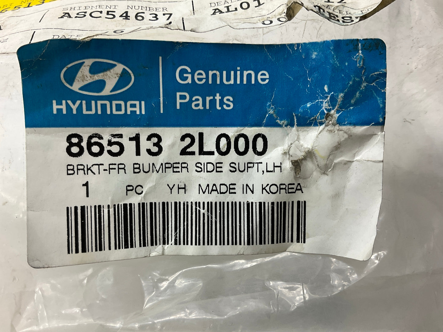 Front Bumper Support Outer Brackets SET OEM For 09-12 Elantra Touring Hatchback