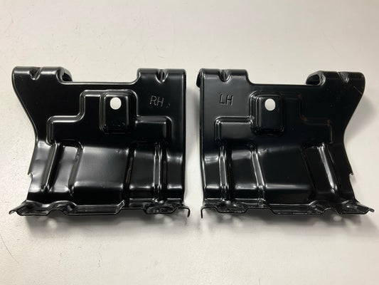 Radiator Support Bracket Left & Right, Set, OEM For 2011-2015 Sonata HYBRID ONLY