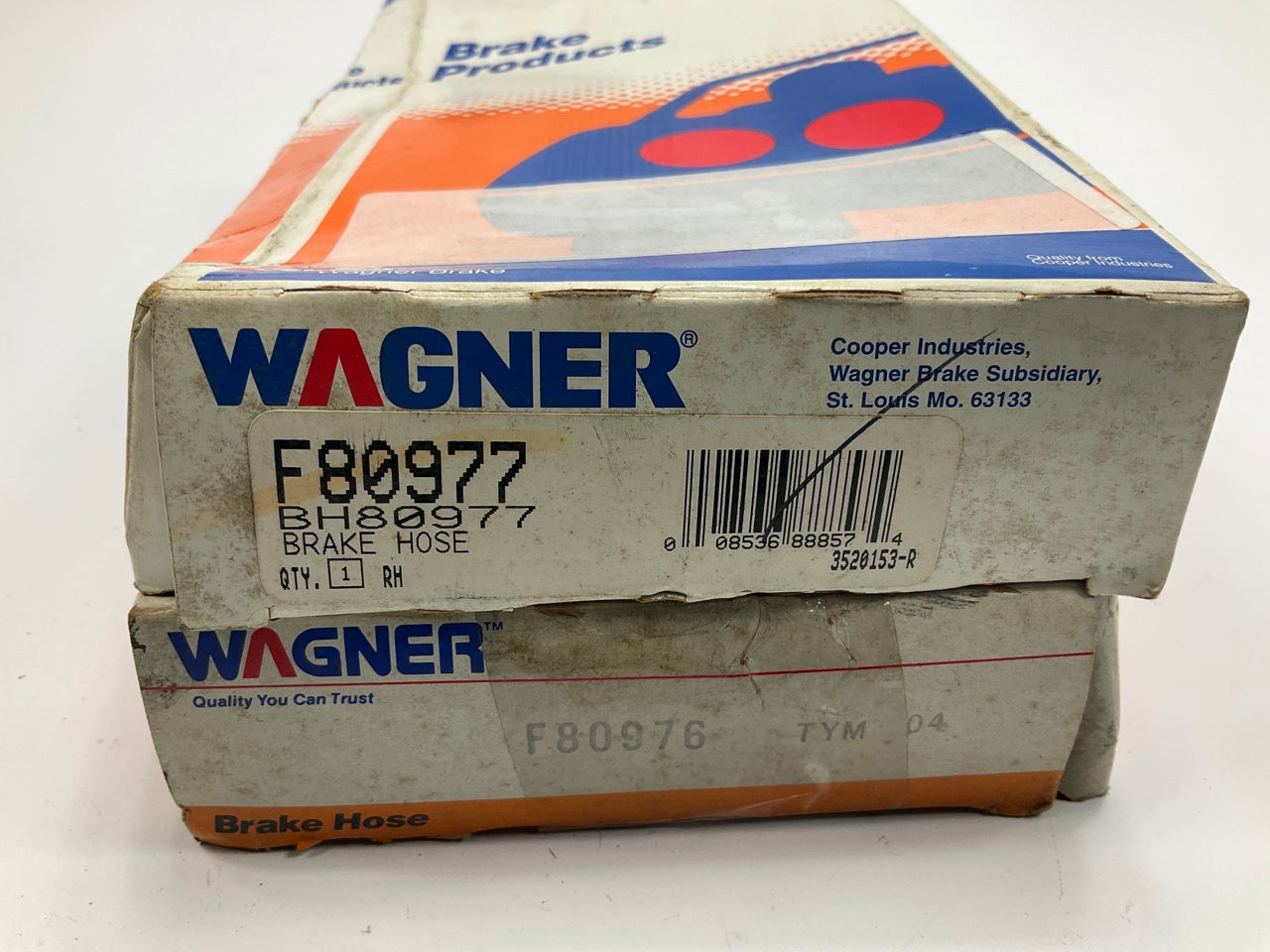 Wagner F80976 / F80977 Front Left & Right Brake Hose Set 81-83 E150 Van RWD ONLY