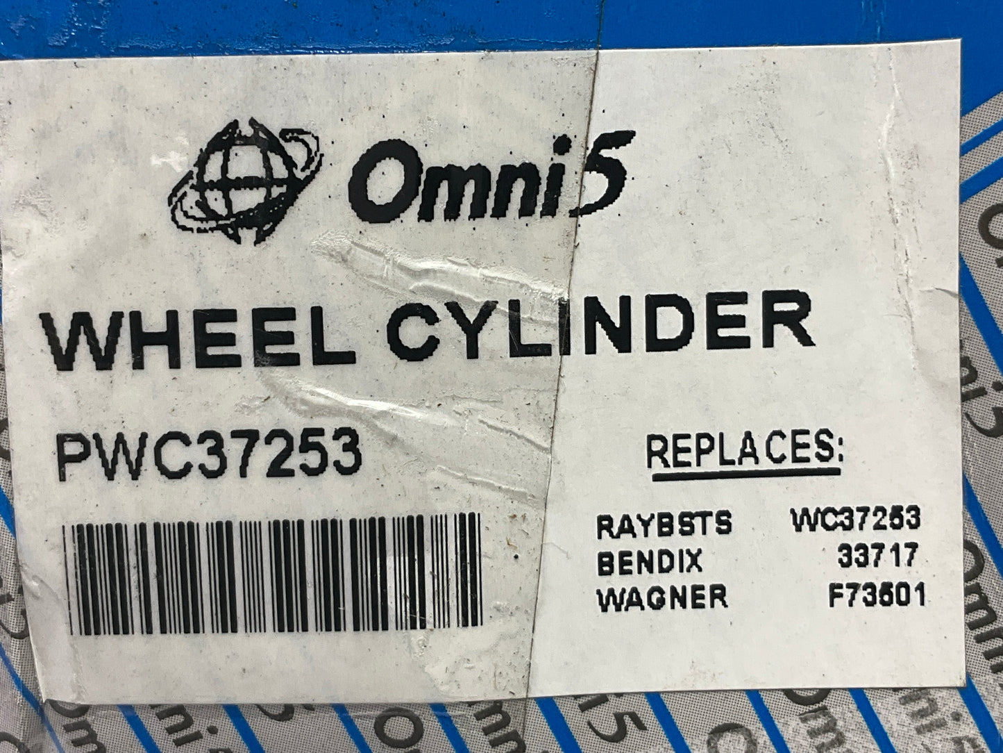 Omni5 PWC37252 & PWC37253 Front Left & Right Upper Drum Brake Wheel Cylinder