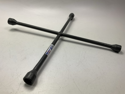 4-Way Wheel Lug Nut Wrench Tool & 18'' Drop-Center Tire / Demount Spoon