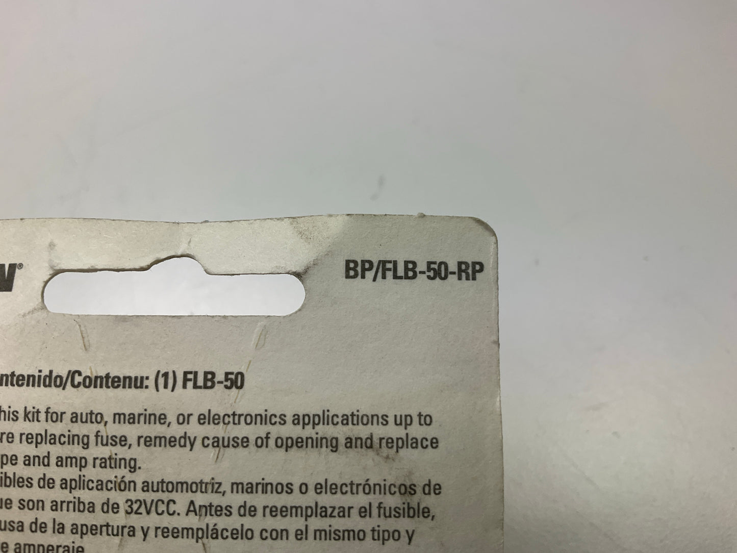 (10) Bussmann BP-FLB-50-RP 50 Amp Bolt-on Fusible Link With 13/16'' Bolt Terminal
