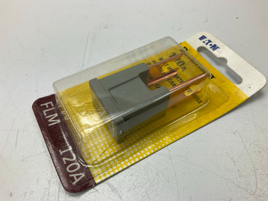 (10) Bussmann BP-FLM-120-RP 120 Amp Bolt In Catridge Fuse Male Terminals