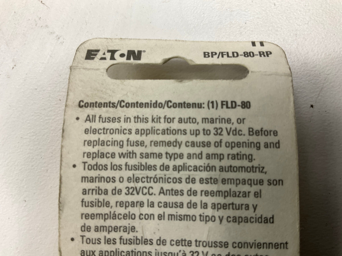 (10) Bussmann BPFLD80RP 80 Amp Bolt-on Fusible Link With 9/16'' Bolt Terminal
