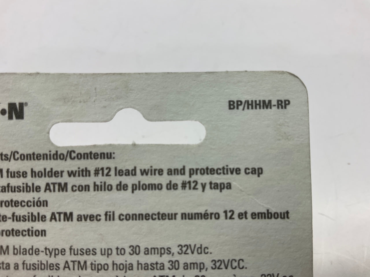 Bussmann BPHHM-RP 30 Amp Clear Mini Fuse Holder With Protective Cover