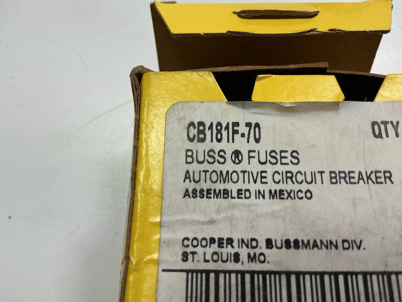 Bussmann CB181F-70 Type I High Amp 70A Waterproof Circuit Breaker, 70 Amp