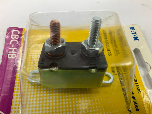 (10) Bussmann CBC-HB Circuit Breakers, Type I Heavy Duty W/ Stud Terminal 50 Amp