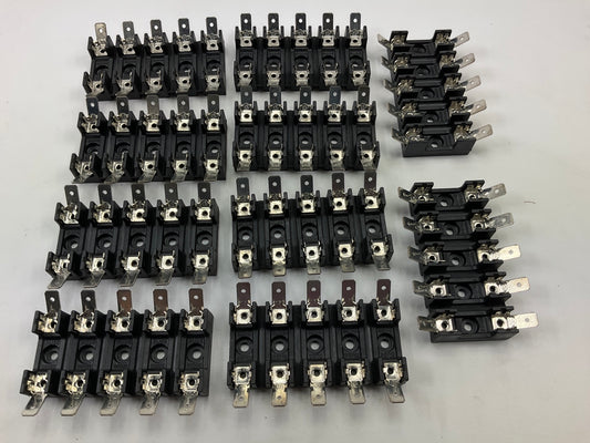 10 PACK - Bussmann S8202-5 Fuse Block, Glass Tube Type, 5-Circuit, 20 Amp Max